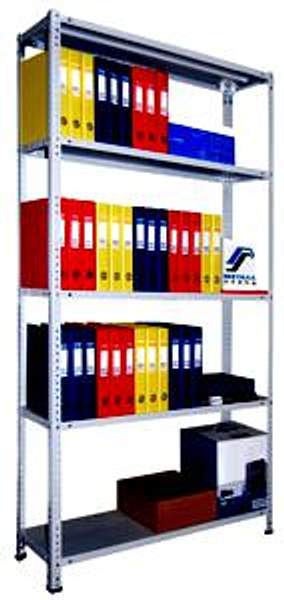 0,7 м. Стеллаж металлический архивный СТ120 (ширина 0.7 м.)