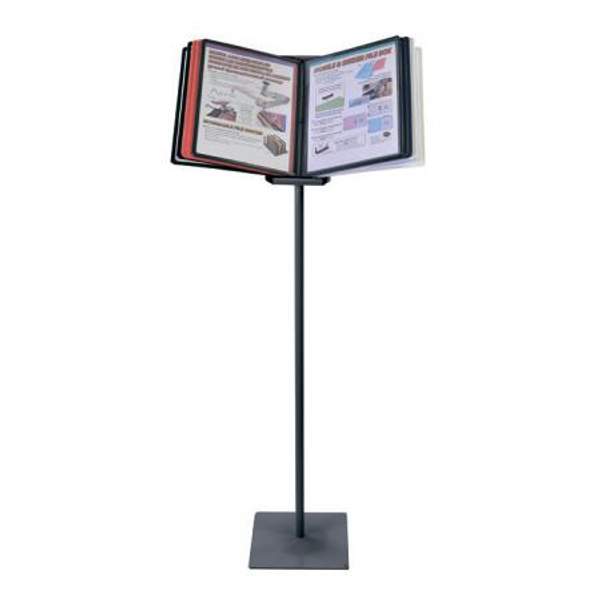 1128 Демосистема (перекидная система) напольная Office Force, 10 панелей, поворотный механизм