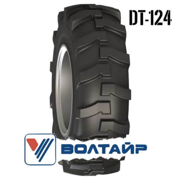 16.9-28 151A8 12PR VOLTYRE HEAVY DUTY DT-124TL