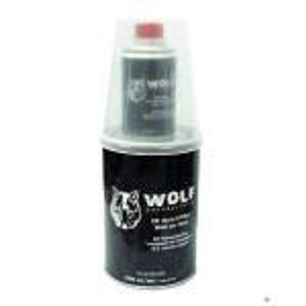 2К Наполнитель «мокрый по-мокрому» 6:1 темно-серый (комплект 0.9 л +0.150 л) WOLF 120.1050