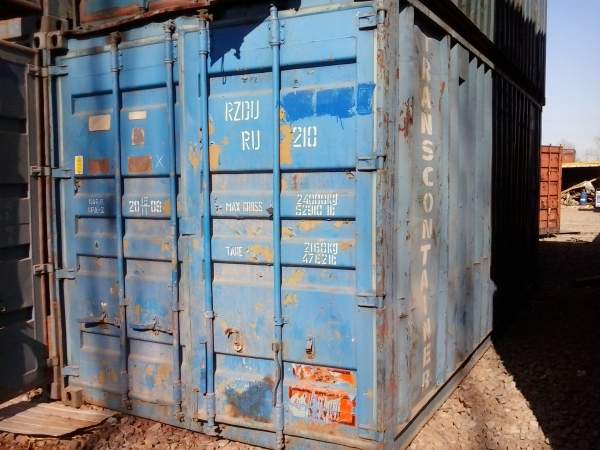 20 футов контейнер ржд