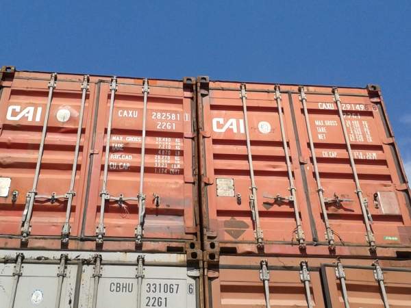 20 футов контейнер железнодорожный