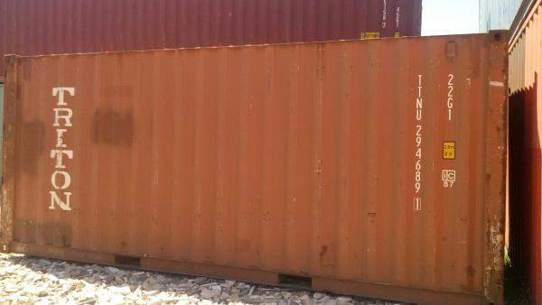 20 футов морской контейнер