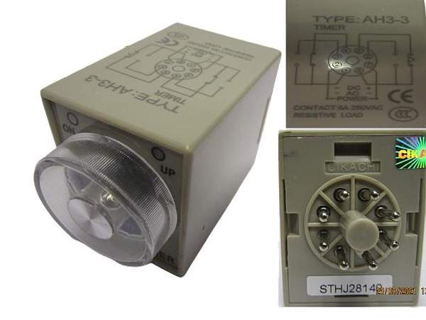 21550160 реле времени AH3-3/30S 0-30s 1a1b AC220V