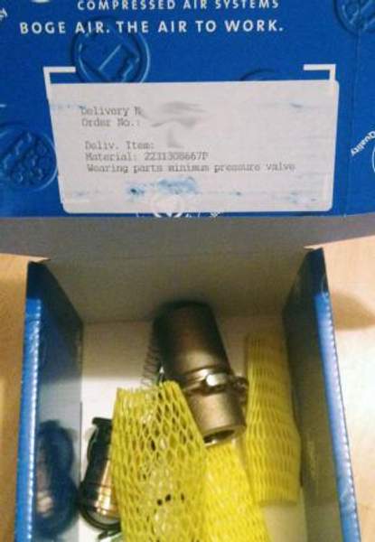 2231308667P Ремонтный комплект клапана минимального давления