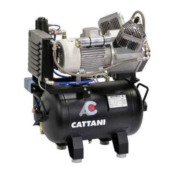 23. Компрессор Cattani на 2 установки Одна фаза 230В 50 Гц Без кожуха Без осушителем