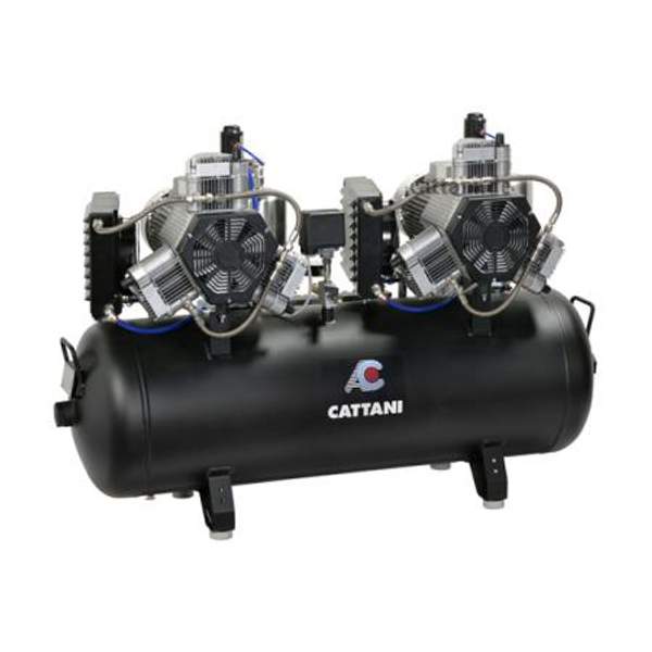 25. Компрессор Cattani на 7 установок Три фазы 380 В 50 Гц Без кожуха С осушителем