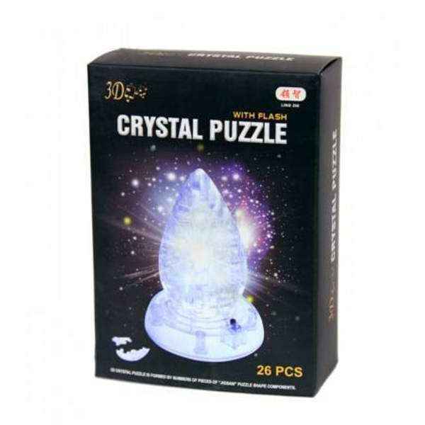 3D Crystal пазл Капля 26 дет