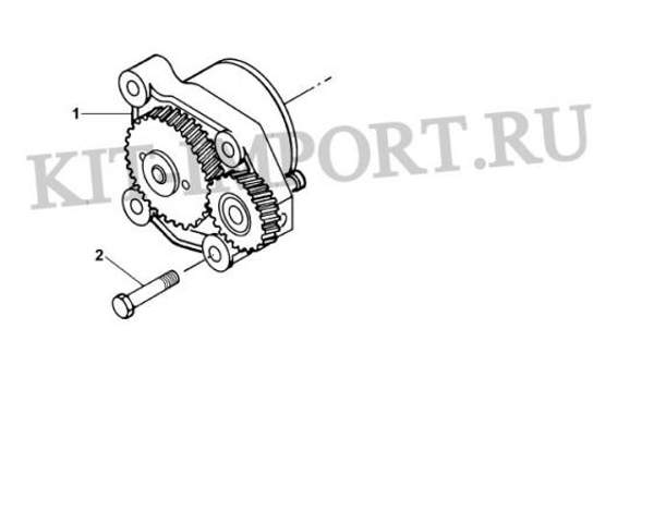 3991123 Насос масляный для Масляного насоса — позиция № 1