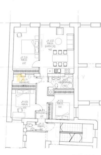 4-комнатная квартира в Латвии, г. Рига