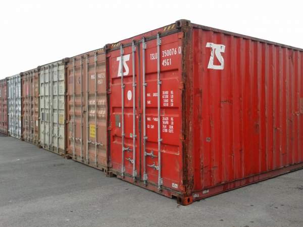 40 футов и 20 футов морские контейнеры б/у