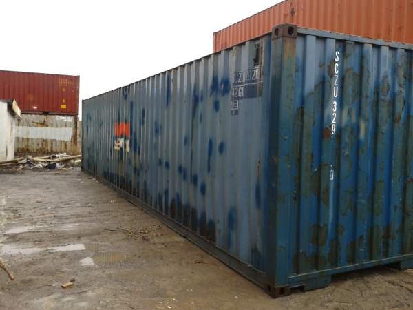 40 футов контейнер железнодорожный