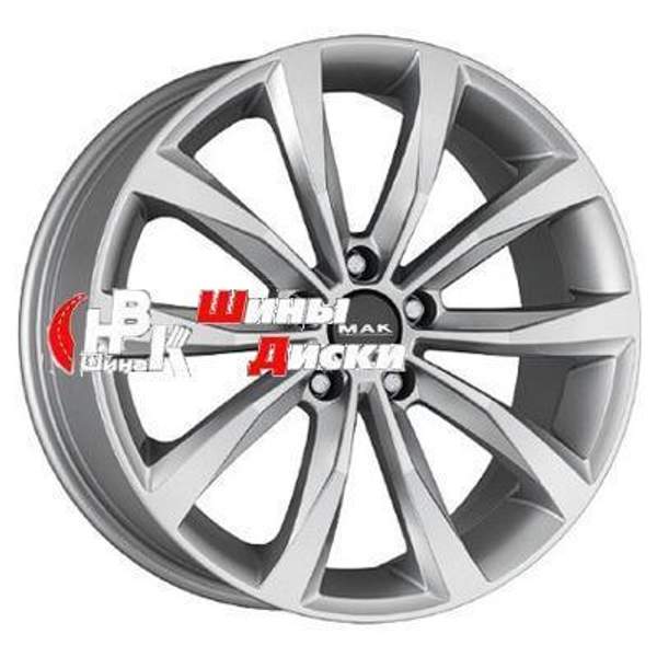 7,5*18 5*112 ET51 66,6 MAK Wolf Silver