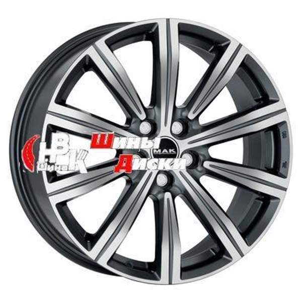 8,5*20 5*108 ET40 63,4 MAK Birmingham Gunmetal Mirror Face