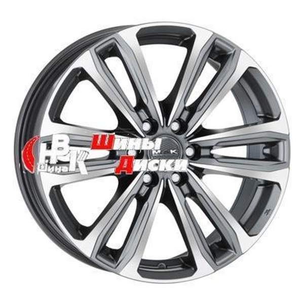 8,5*20 6*139,7 ET38 67,1 MAK Safari 6 Gunmetal Mirror Face