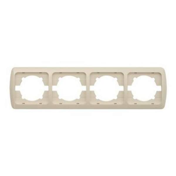 ABB TUNA рамка 4-местная горизонт. ольха EL-BI ABB