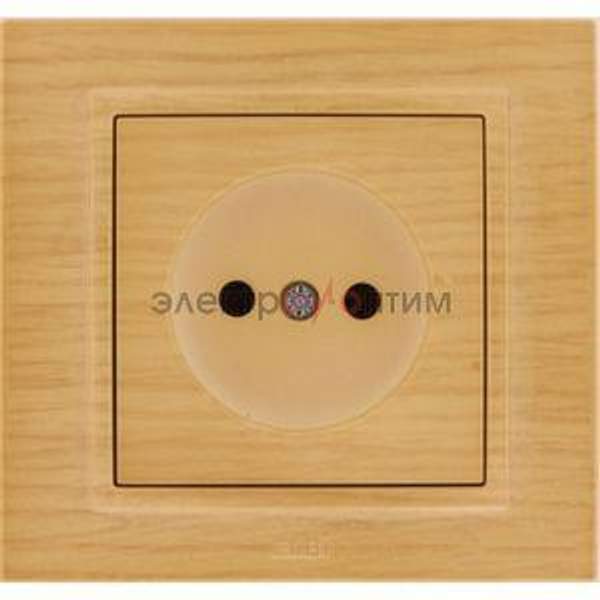 ABB ZENA береза - розетка СУ 1-местная б/з EL-BI ABB