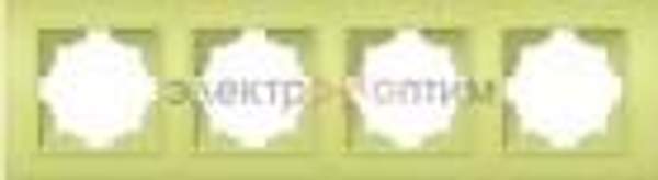 ABB ZENA рамка 4-местная горизонт. granite оливковый EL-BI ABB