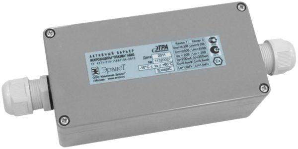 АБИЗ-1000: Барьер искрозащиты, одноканальный