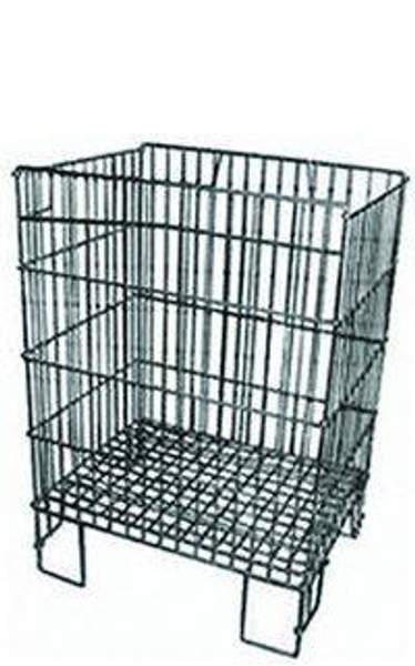 AD-02 Сетчатая корзина 40х35х80см, хром,