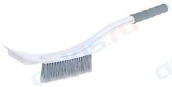 AIRLINE Щетка для снега со скребком 56 см расщепл. белая Airline AB-R-02R