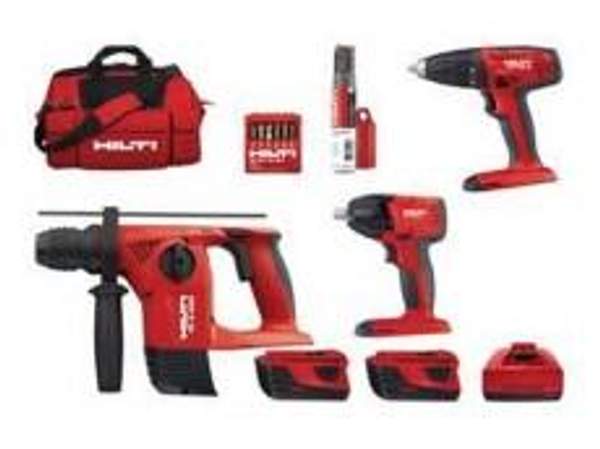 Аккумуляторный набор инструментов Hilti аккумулятор+TE 4-A+SFC 22-A+SIW 22-A