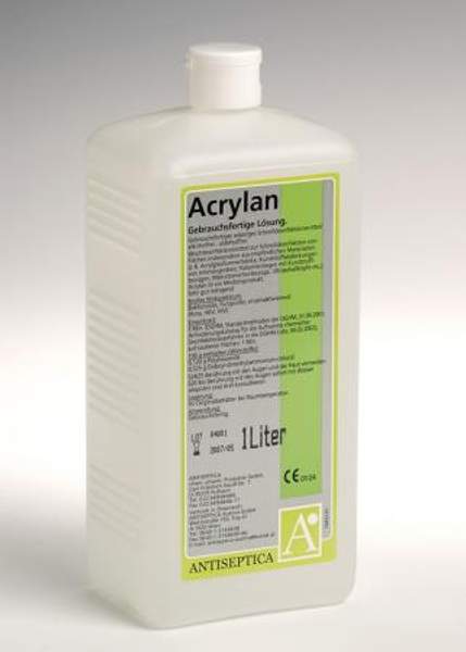 Акрелан Acrylan 1л - раствор для быстрой дезинфекции с распылителем