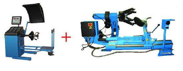 Акция! Шиномонтажное оборудование грузовое Rudetrans RTC-26+ RWB300 новое!