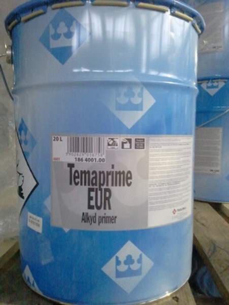 Алкидный грунт Темапрайм ЕУР (TEMAPRIME EUR) RAL Тиккурила