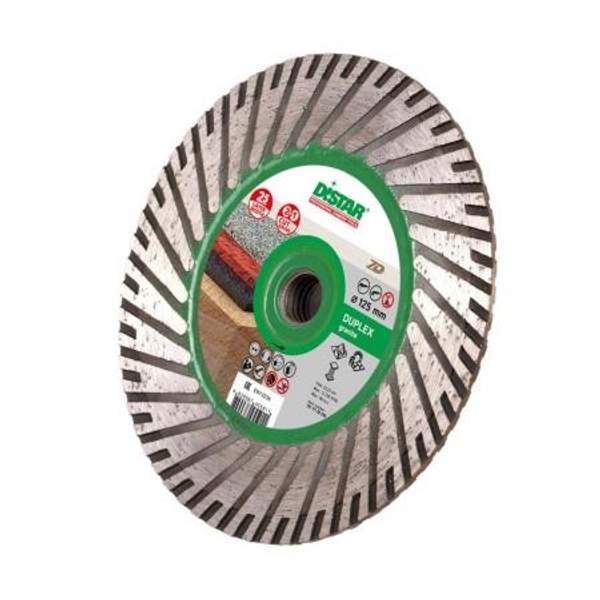 Алмазный диск 125 мм Turbo Duplex DiStar 7D