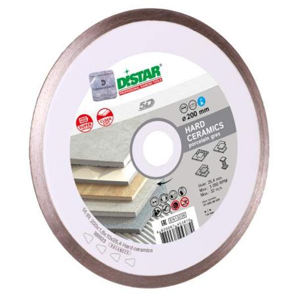 Алмазный диск 200 мм Hard Ceramics DiStar 5D