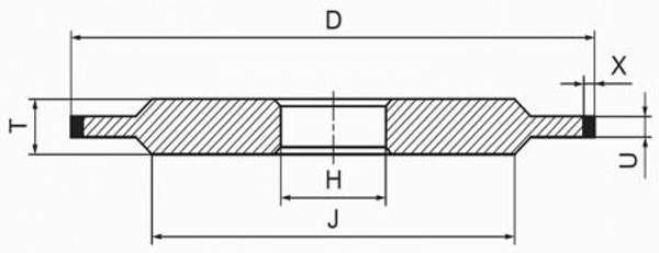 Алмазный круг 14A1