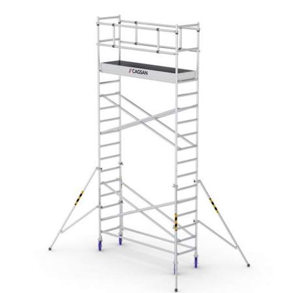 Алюминиевая вышка-тура Protube 14 ступеней S6