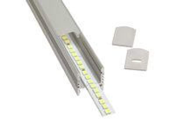 Алюминиевый профиль 17.16.17мм 2м ЛПС-17 17*16*17мм