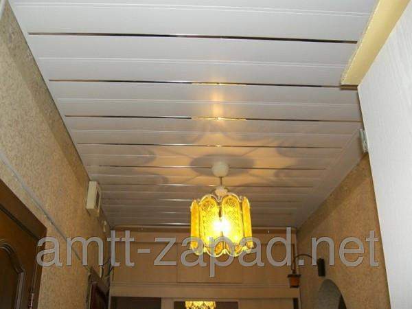 Алюминиевый реечный потолок Герца