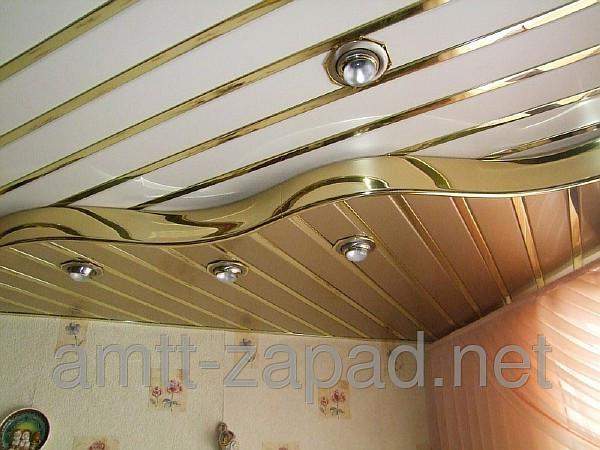 Алюминиевый реечный потолок Нетишин
