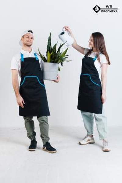 AMENBERG, черный с голубым