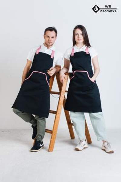 AMENBERG, черный с розовым