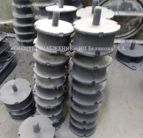 Амортизаторы (D100) для катков HAMM