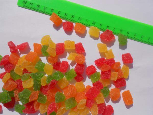 Ананас сушенный кубики