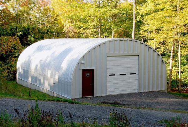 Ангар склад из сэндвич панелей