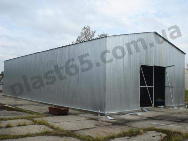 Ангары металлические под ключ, Украина.