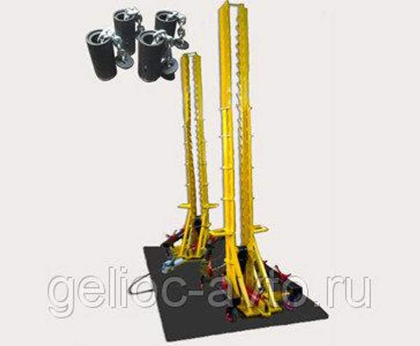 Анкерная напольная система для грузовых автомобилей NS-24