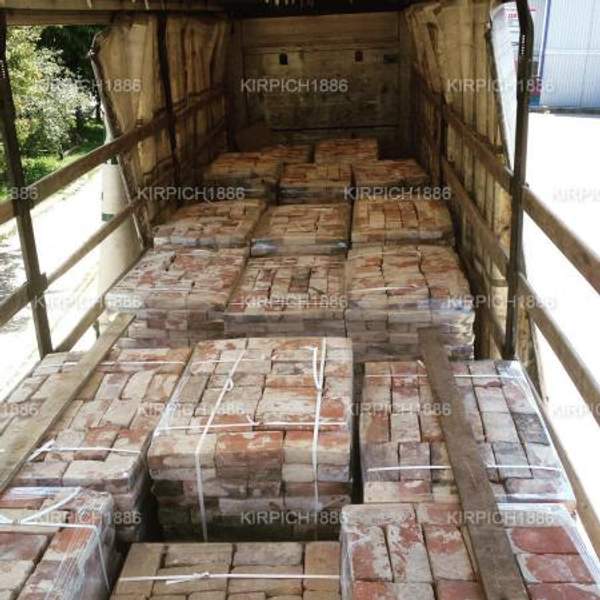 Антикварный кирпич ручной формовки под старинный реставрационный