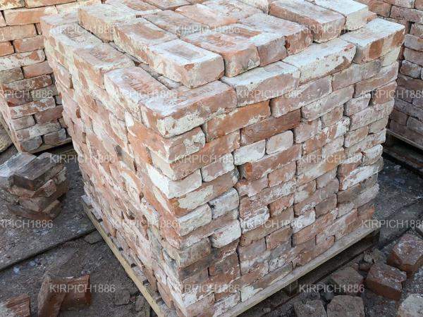 Антикварный кирпич (старый) ручной формовки для реставрации