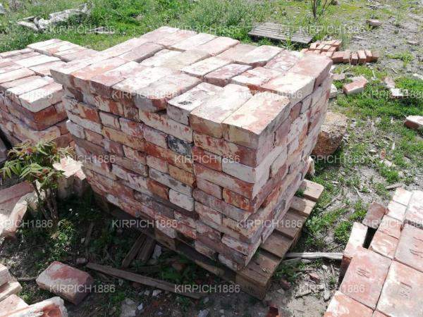 Антикварный старинный кирпич для реставрации (ручная формовка), старый