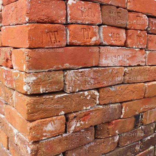 Антикварный старинный кирпич под лофт (ручной формовки)