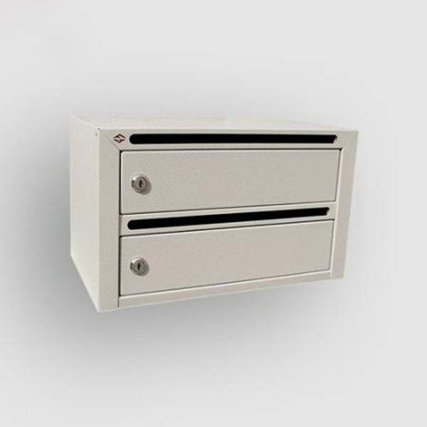 Антивандальный металлический почтовый ящик "Гарант 2" в подъезд