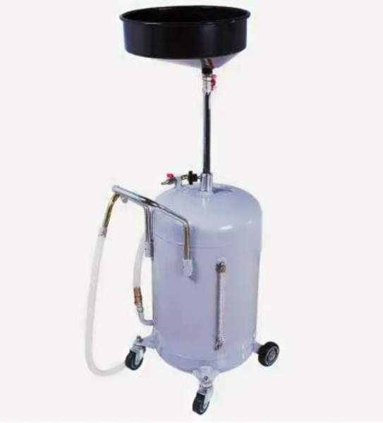 Apac 1803.8 установка для слива масла/антифриза с круглой подъемной ванной, мобильная