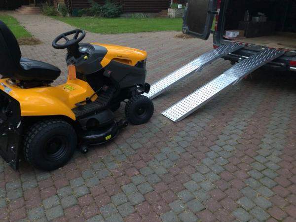 Аппарели для садовой техники "пукля"